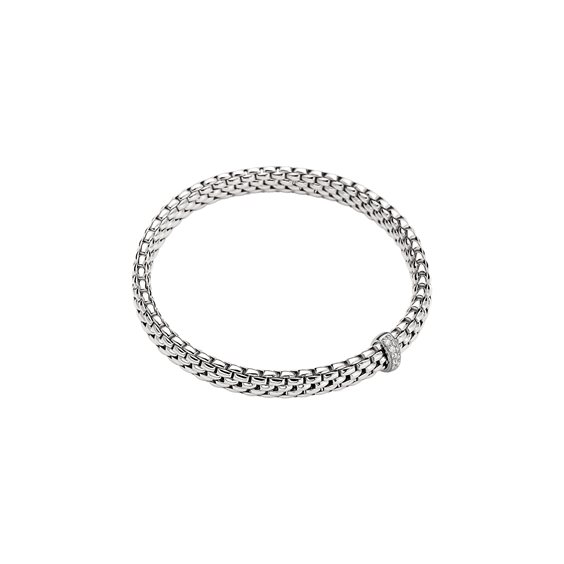 Bracciale Fope Donna Vendôme in Oro bianco Diamante 0.10 Ct 56002BX_BB_W_XBX_00M - 56002BX_BB_W_XBX_00M